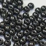 Turrall black tungsten beads for fly tying