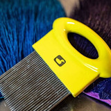 Loon Ergo Underfur Comb Yellow New Loon 19.99 Fly Tying World Everything Fly Tying