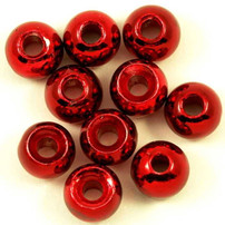 Tungsten Metallic Red Beads New Turrall 2.99 Fly Tying World Everything Fly Tying