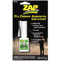 ZAP Medium CA Glue New Zap 5.99 Fly Tying World Glue, UV Resin, Varnish
