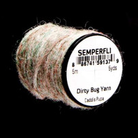 Dirty Bug Yarn New Semperfli 3.75 Fly Tying World Fly Tying Materials