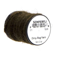 Dirty Bug Yarn New Semperfli 3.75 Fly Tying World Fly Tying Materials
