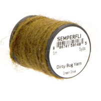 Dirty Bug Yarn New Semperfli 3.75 Fly Tying World Fly Tying Materials