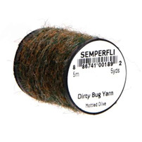 Dirty Bug Yarn New Semperfli 3.75 Fly Tying World Fly Tying Materials