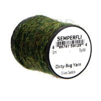 Dirty Bug Yarn New Semperfli 3.75 Fly Tying World Fly Tying Materials