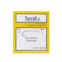 Salt Water Stainless Steel Streamer Fly Hooks New Turrall 4.99 Fly Tying World Hooks & Tubes