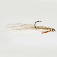 DROP SHOT MINNOWS OLIVE & WHITE New Turrall 1.45 Fly Tying World Terminal Tackle