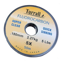 Fluocarbon Tippet Line New Turrall 5.99 Fly Tying World Fly Fishing Tackle