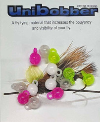 1/4″ UNIBOBBER Assorted Pack (12) New THINGAMABOBBER 4.5 Fly Tying World Fly Tying Materials