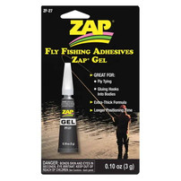 Zap Gel Glue New Zap 2.98 Fly Tying World Glue, UV Resin, Varnish