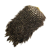 Metz Grade 1 Hen Saddle Grizzly New Metz 24.99 Fly Tying World Fly Tying Materials