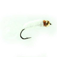 Gold Head Baby Doll White New Swift Flies 0.85 Fly Tying World Everything Fly Tying