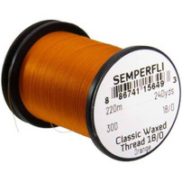 Classic Waxed Thread 18/0 New Semperfli 2.99 Fly Tying World Everything Fly Tying