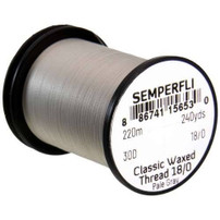 Semperfli Classic Waxed Thread 18/0 ultra-fine fly tying thread spool