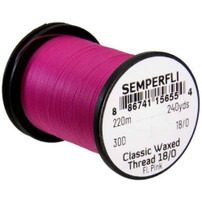 Semperfli Classic Waxed Thread 18/0 ultra-fine fly tying thread spool