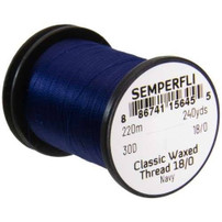 Classic Waxed Thread 18/0 New Semperfli 2.99 Fly Tying World Everything Fly Tying