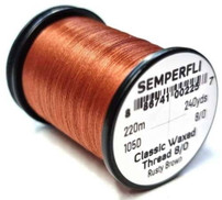 Semperfli Classic Waxed Thread 8/0 fly tying thread spool