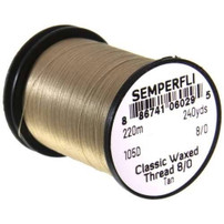 Semperfli Classic Waxed Thread 8/0 fly tying thread spool