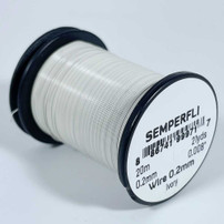 Ivory White Wire New Semperfli 3.8 Fly Tying World Everything Fly Tying