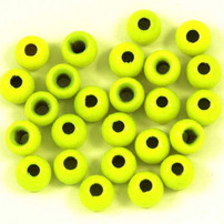 Glow Chartreuse Beads New Turrall 3.89 Fly Tying World Brass Beads