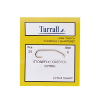Stonefly Creeper Nymph Hooks New Turrall 3.25 Fly Tying World Everything Fly Tying