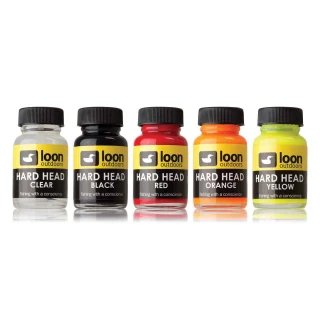 Loon Hard Head Fly Finish in black