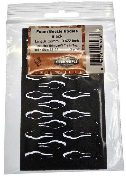 Foam Beetle Bodies New Semperfli 4 Fly Tying World Body Material's