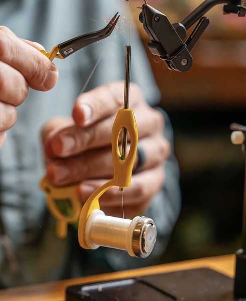 Loon Fly Tying Ergo Dialed in Bobbin Yellow