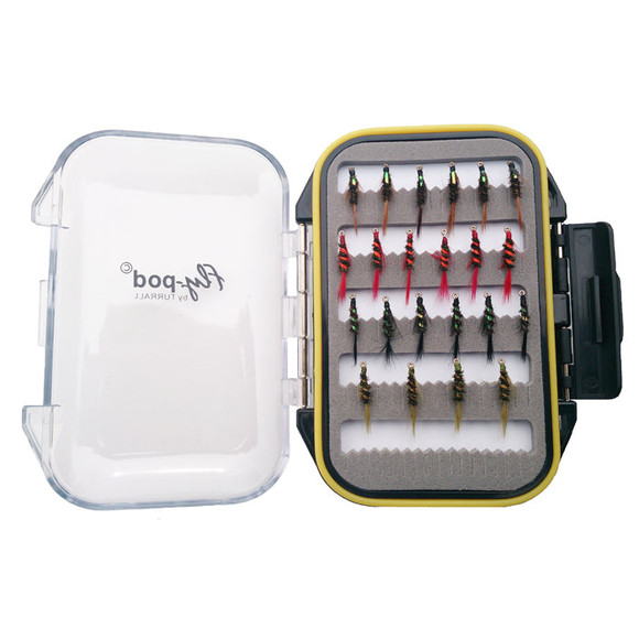 Turrall's Fly Fishing Loaded Fly Box Diawl Bachs Flies