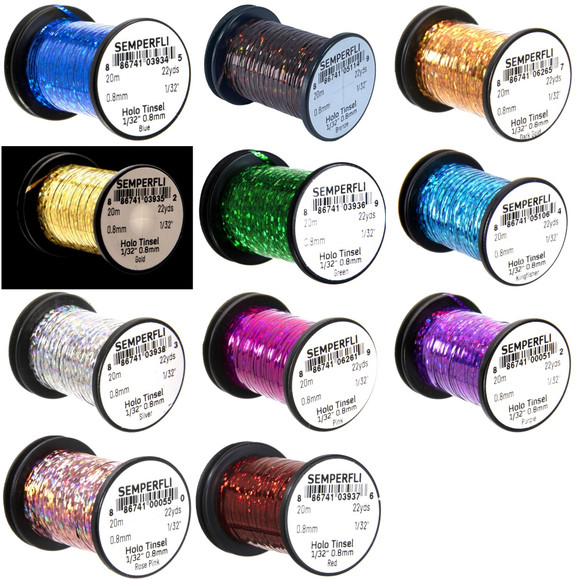 1/32" Holographic Tinsel