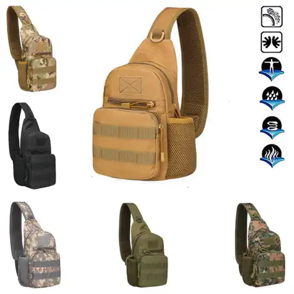 Molle Tactical Sling Bag New 12 Fly Tying World Fly Fishing Tackle
