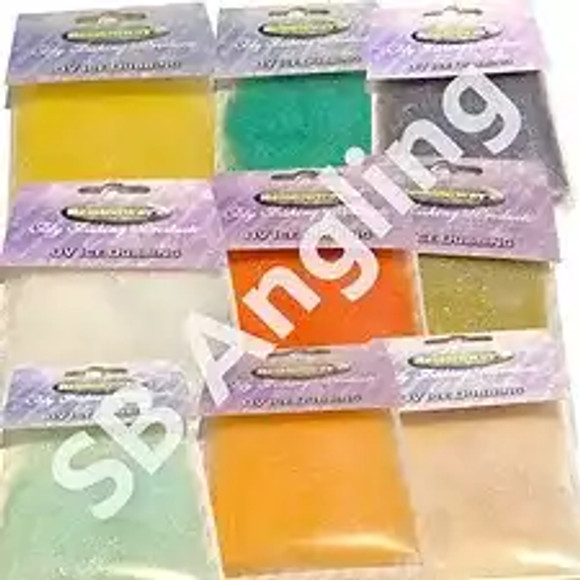 Hemingways UV Ice Dubbing New Hemingway's 2.49 Fly Tying World Dubbing