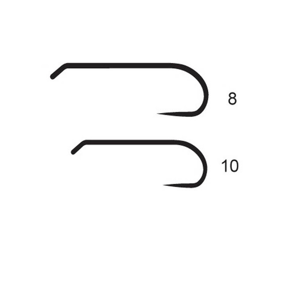 BARBLESS STREAMER HOOK New Turrall 3.99 Fly Tying World Hooks & Tubes