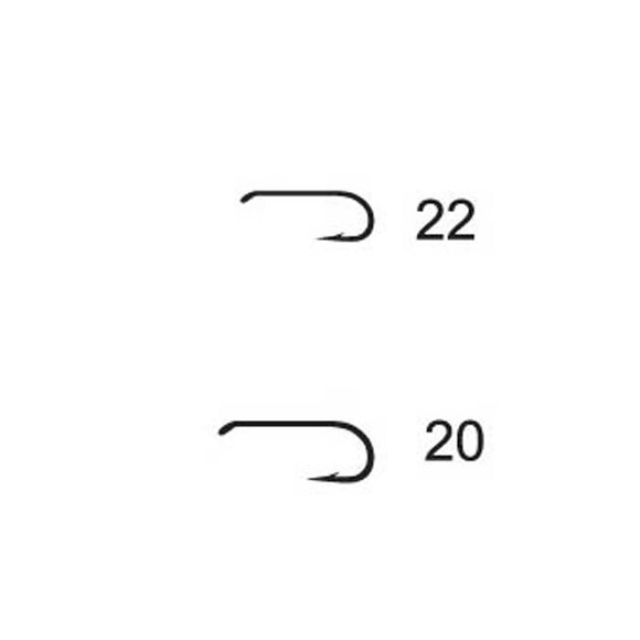 Midge Hook New Turrall 3.7 Fly Tying World Hooks & Tubes