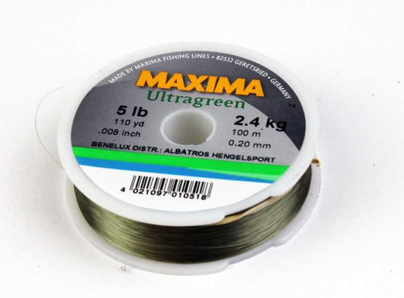 Maxima Ultra Green New Maxima 4.99 Fly Tying World Fly Fishing Tackle