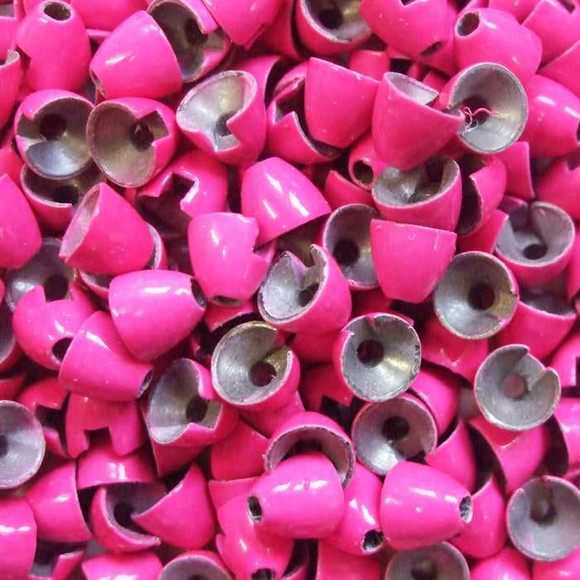 Tungsten Flu Pink Cone Head Beads New Turrall 3.99 Fly Tying World Fly Tying Materials