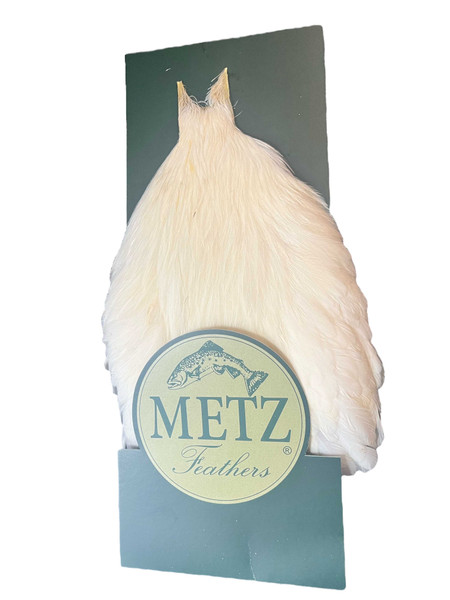 Metz Grade 1 Hen Saddle Cream New Metz 24.99 Fly Tying World Fly Tying Materials