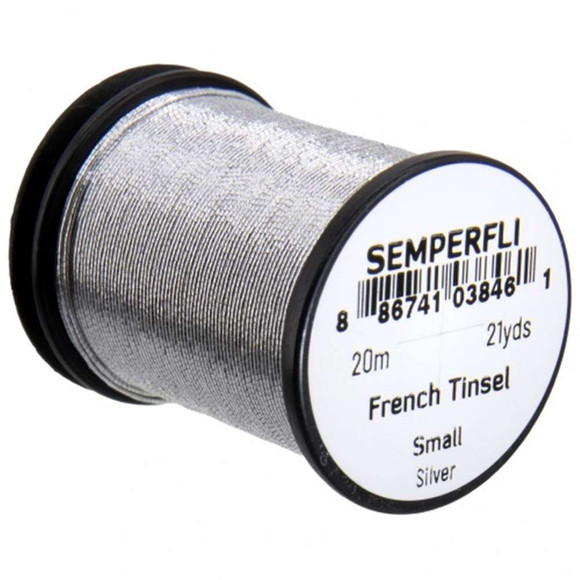 Silver French Tinsel New Semperfli 4.99 Fly Tying World Everything Fly Tying