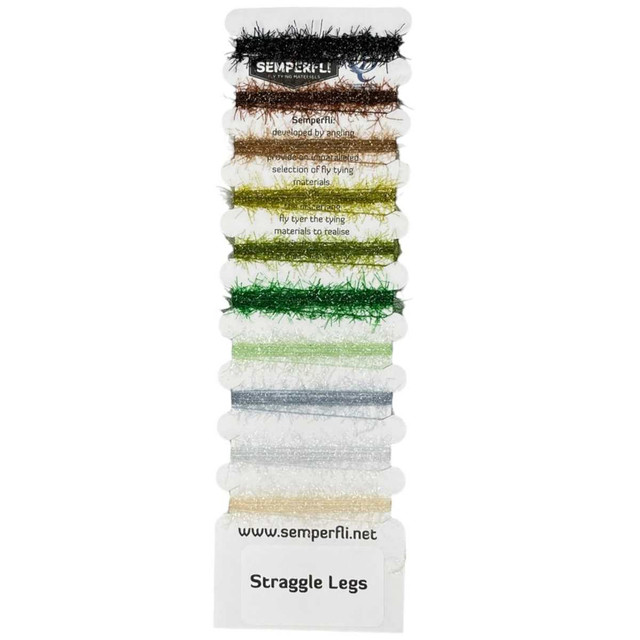 Straggle Legs Natural Multicard New Semperfli 6.25 Fly Tying World Everything Fly Tying