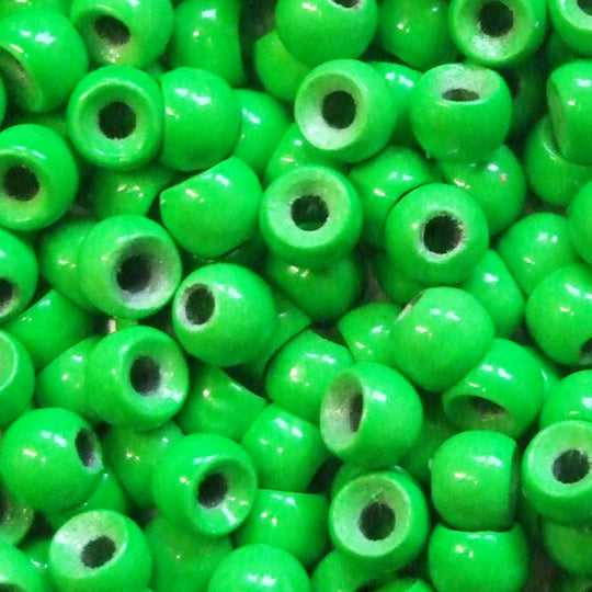 Fluo Green Tungsten Beads New Turrall 2.99 Fly Tying World Beads Eyes & Heads