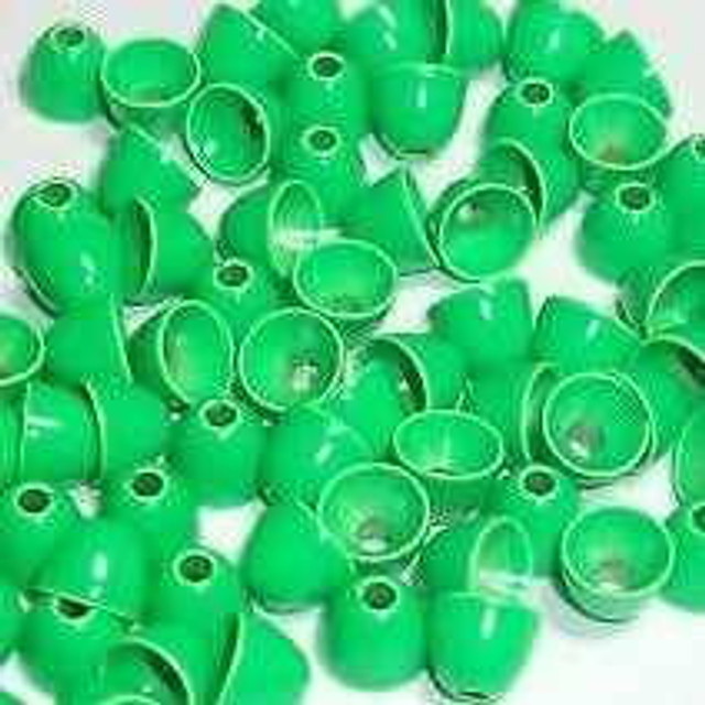 Flu Green Brass Cone Beads New Turrall 2.99 Fly Tying World Fly Tying Materials