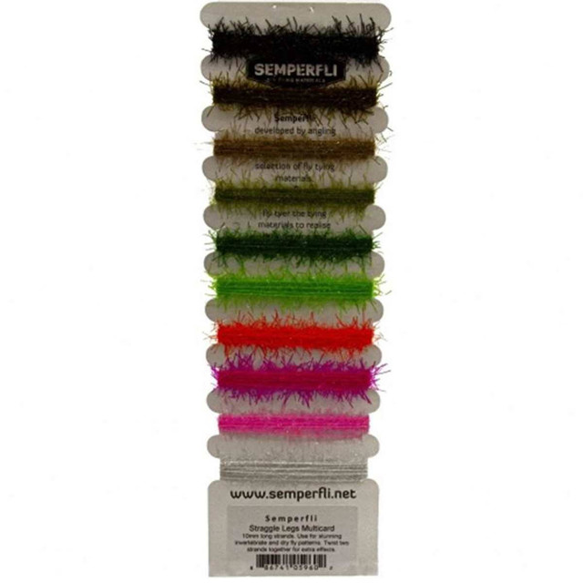 Straggle Legs Attractor Colours New Semperfli 6.25 Fly Tying World Everything Fly Tying