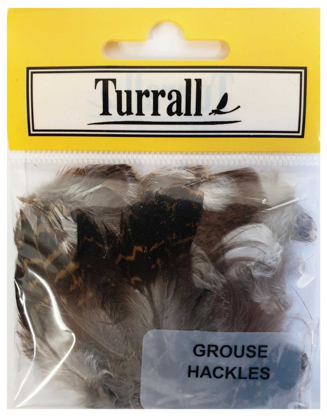 Grouse Hackle Feathers New Turrall 2.99 Fly Tying World Feathers