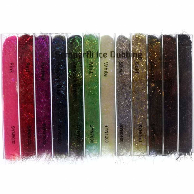 Ice Dubbing Dispenser New Semperfli 20 Fly Tying World Dubbing