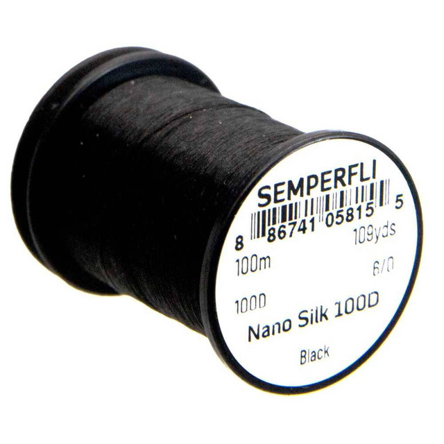 Semperfli Nano Silk 100D 6/0 New Semperfli 3.25 Fly Tying World Everything Fly Tying