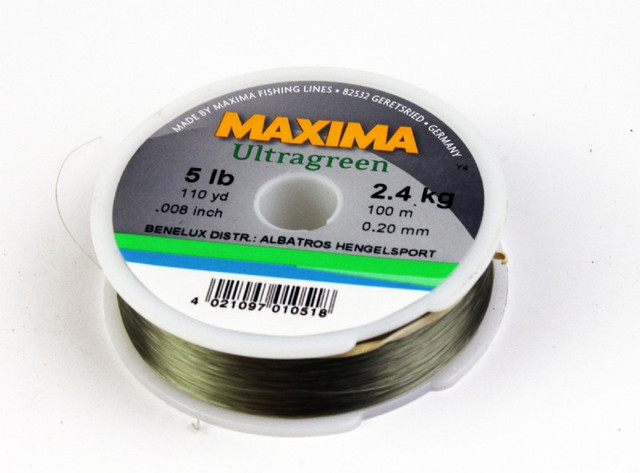 Maxima Chameleon Line Fishing Line 100m Red