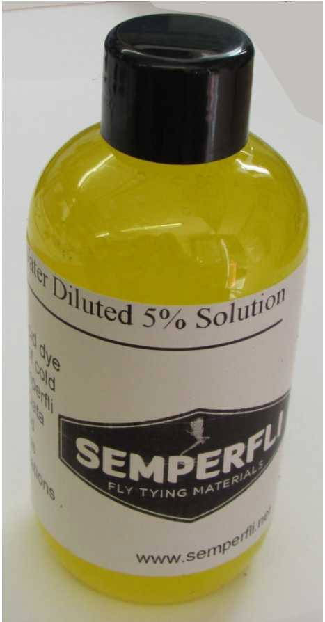 Picric Acid 5% Solution Dye Kit New Semperfli 18 Fly Tying World Fly Tying Materials