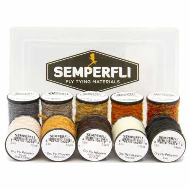 Dry Fly Polyyarn Grayling Bugs Collection New Semperfli 35 Fly Tying World Fly Tying Materials