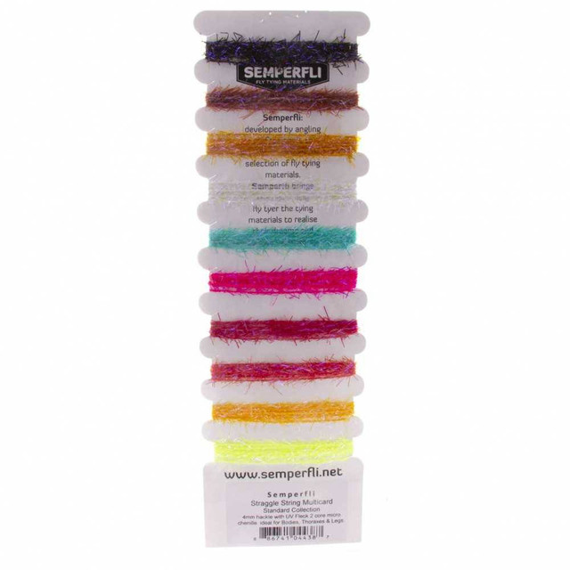 Straggle String Multicard Standard New Semperfli 4.99 Fly Tying World Fly Tying Materials