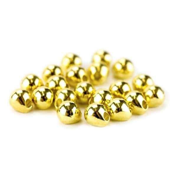 Gold Tungsten Off Set Beads New Turrall 3.69 Fly Tying World Fly Tying Materials
